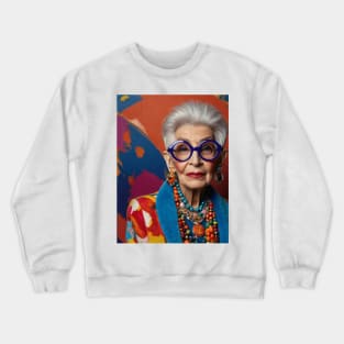 Iris Apfel Crewneck Sweatshirt